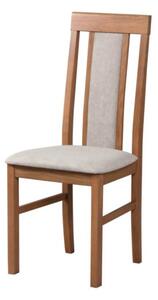 Jídelní židle NILA 2 dub stirling/béžová