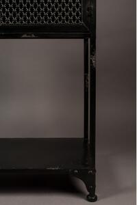 Černá kovová vinotéka 60x81 cm Denver – Dutchbone
