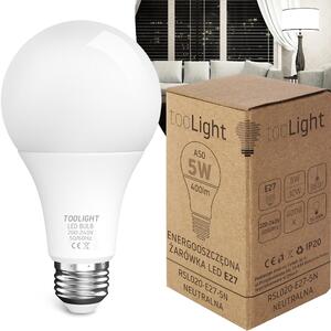 Toolight LED žárovka studená LED RSL020 E27 5W Neutral