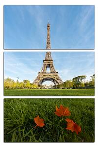 Obraz na plátně - Ráno v Paříži - obdélník 736B (90x60 cm )