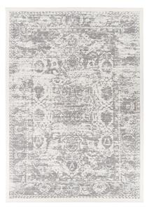 Bílý vzorovaný oboustranný koberec Narma Palmse, 70 x 140 cm