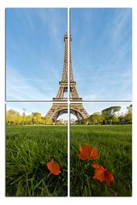 Obraz na plátně - Ráno v Paříži - obdélník 736C (120x80 cm)