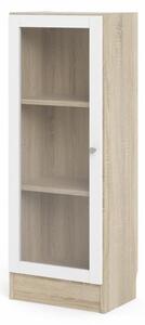 Tvilum Knihovna Basic 71760/21 dub sonoma/bílá - Tvilum