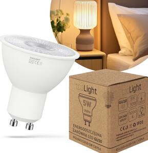Toolight LED žárovka studená LED RSL040 GU10 5W Warm