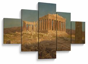 Obraz - Frederic Edwin Church, The Parthenon, reprodukce (125x70 cm)