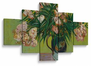 Obraz - Vincent van Gogh, Oleanders, reprodukce (125x70 cm)