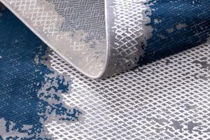 Dywany Łuszczów Kusový koberec Core A004 Frame blue/grey ROZMĚR: 120x170