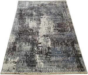 HU Šedo-modrý orientální koberec Banco 10137-BLUE Rozměr: 60x110 cm