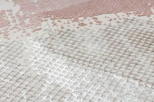 Dywany Łuszczów Kusový koberec Core A004 Frame beige/pink - 120x170 cm