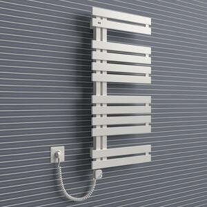 BPS-koupelny Elektrický koupelnový radiátor Crivitz E CR-E 8050-05, připojení typ 05, 50x89 cm, bílá RAL 9016