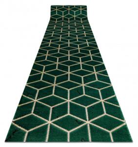 Běhoun EMERALD exkluzivní 1014 glamour, styl kostka zelený/zlatý