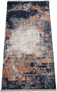 HU Vícebarevný moderní koberec Banco 1145-GOLD Rozměr: 60x110 cm