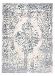 Dywany Łuszczów Kusový koberec Core W7161 Vintage rosette blue/cream and grey ROZMĚR: 80x150