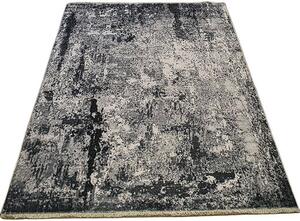 HU Šedohnědý moderní koberec Banco 1088-GREY Rozměr: 60x110 cm