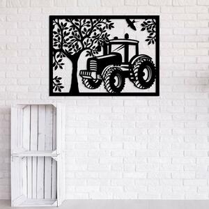 DUBLEZ | Dřevěný obraz na zeď - Traktor