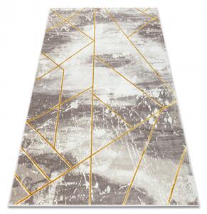 Dywany Łuszczów Kusový koberec Core 1818 Geometric ivory/gold - 80x150 cm