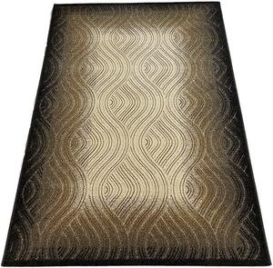 HU Béžový, hnědý moderní koberec Lagos 29-Beige Rozměr: 60x100 cm