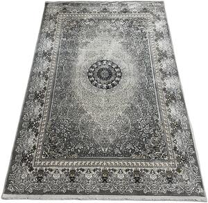HU Šedý orientální koberec King 29033-Grey Rozměr: 80x150 cm