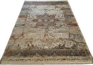 HU Vícebarevný vintage koberec Luxess 86-Somon Rozměr: 60x110 cm