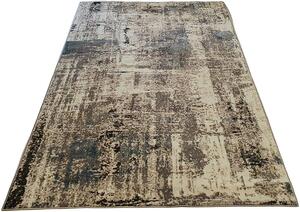 HU Šedo-modrý moderní koberec Luxess 89-Navy Rozměr: 60x110 cm
