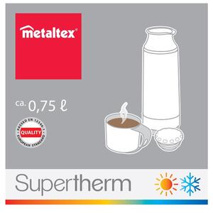 Vakuová termoska s hrníčkem Metaltex Flask, 750 ml