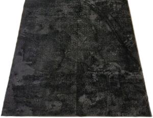 HU Koberec Plush Deluxe, antracitový Rozměr: 50x80 cm