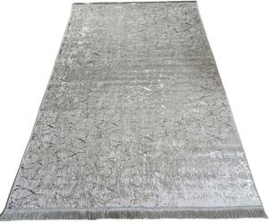 HU Béžovo-stříbrný moderní koberec Parys, krémovo-stříbrný Rozměr: 50x80 cm