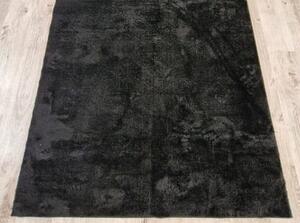 HU Koberec Plush Deluxe, antracitový Rozměr: 50x80 cm