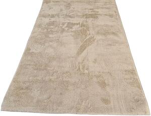 HU Béžový koberec Plush Deluxe Bez Rozměr: 50x80 cm