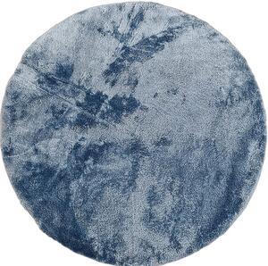 HU Kruhový modrý koberec Plush Deluxe Modry-kruh Rozměr: 60x60 cm