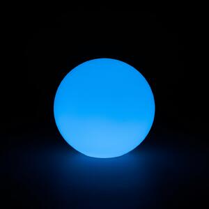 Svítící LED koule 30 cm – 6 RGB + 3 bílé