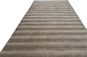 HU Béžový pruhovaný koberec Saloon Beige Rozměr: 50x80 cm