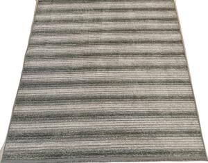 HU Šedý pruhovaný koberec Saloon Grey Rozměr: 50x80 cm