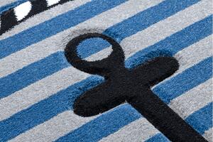 Dywany Łuszczów Dětský kusový koberec Petit Marine anchor sea blue - 120x170 cm