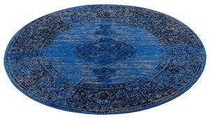 Hanse Home Collection koberce Kusový koberec Gloria 105517 Jeans kruh - 160x160 (průměr) kruh cm