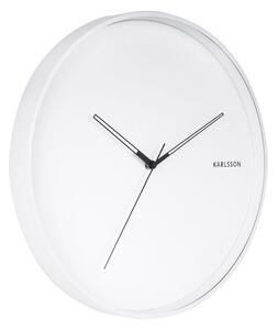 KARLSSON Nástěnné hodiny Hue Metal bílá ø 40 cm × 4,5 cm