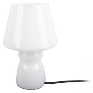 Bílá skleněná stolní lampa Leitmotiv Classic Glass, ø 16 cm