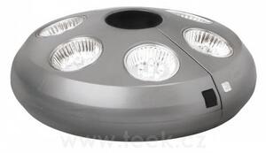 Glatz Světlo na slunečník, Glatz Osyrion, 6 LED světel, pro tyče 30-50 mm, vč. akumulátoru a nabíjení, cena platí při nákupu společně se slunečníkem Glatz