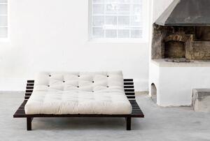 Variabilní postel z borovicového dřeva s 140 Black 140 × 200 cm KARUP DESIGN