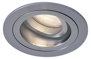 Moderní zapuštěné bodové svítidlo Gunmetal nastavitelné IP44 - Chuck