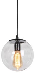 Moderní závěsná lampa šedá 20 cm - Pallon