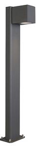 Průmyslová stojící venkovní lampa antracit 65 cm IP44 - Baleno