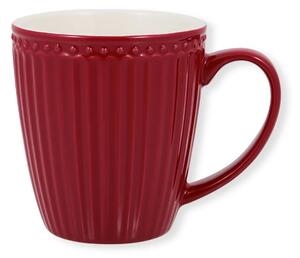 Keramický hrnek Alice Claret Red 350 ml Green Gate