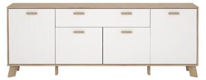 Komoda Ikast 86714 jackson hickory/bílá - TVI