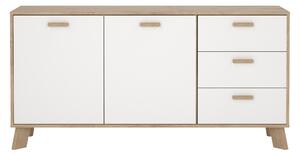 Komoda Ikast 86715 jackson hickory/bílá - TVI