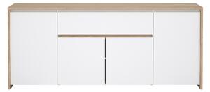 Komoda Next 50316 jackson hickory/bílý lesk - Tvilum