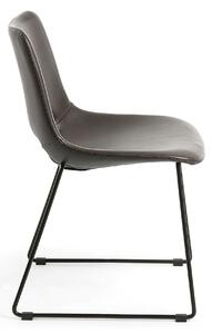 Hnědá židle Ziggy 78 × 55 × 49 cm LA FORMA