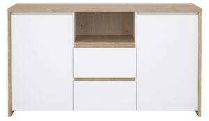 Komoda Next 50318 jackson hickory/bílý lesk - TVI