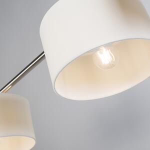 Moderní závěsná lampa bílá kulatá - VT 3