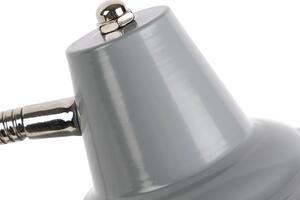 Průmyslová stolní lampa šedá nastavitelná - Pixa